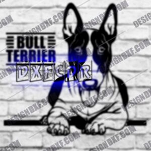 Bull Terrier DXF Files