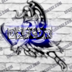 Viking-inspired DXF file design