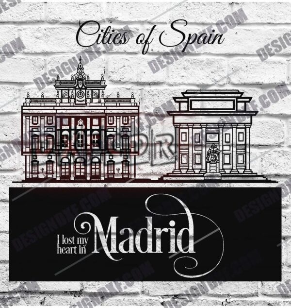 Madrid Landmarks DXF Files