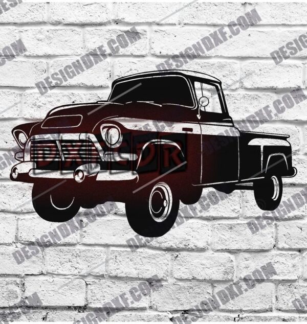 Vintage Pickup 1949 DXF Files