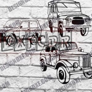 Off Road CAR DXF Files