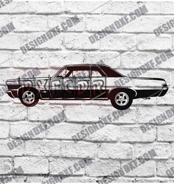 Old Classic Car DXF File