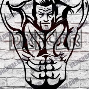 Bodybuilding and Powerlifting DXF Files