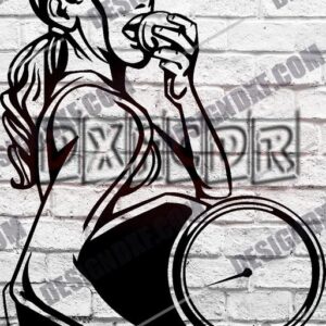 Women's Fitness DXF Files