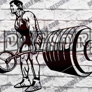 Bodybuilding and Powerlifting DXF Designs