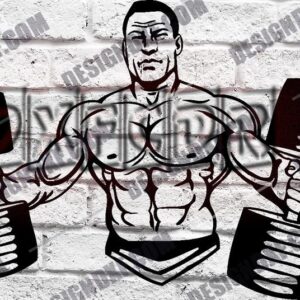 Bodybuilding and Powerlifting DXF Designs