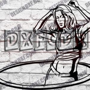 Women's Fitness DXF Designs