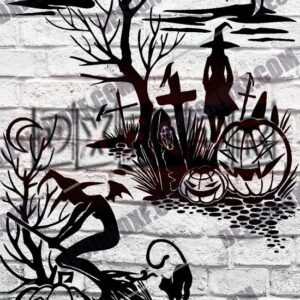 Halloween DXF Designs