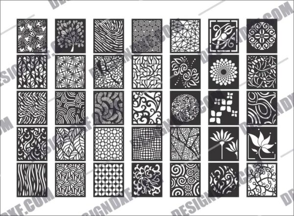 Decorative Panel DXF File