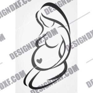 "Pregnant girl DXF files"