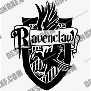 Ravenclaw Crest DXF File