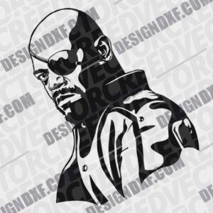 "Nick Fury DXF File"