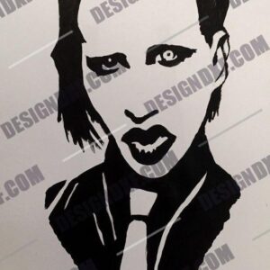 "Marilyn Manson DXF File"