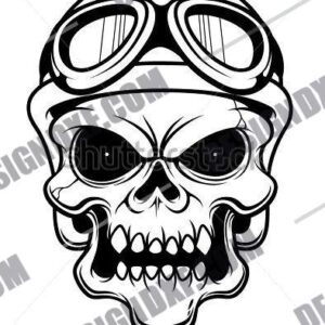 Cowboy Skull DXF File