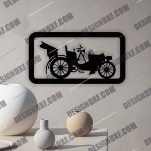 Retro Car DXF Files