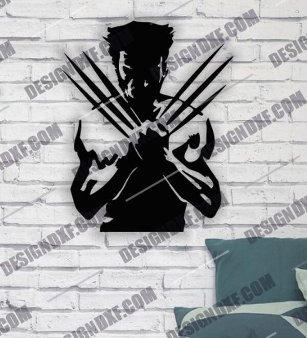 "Fierce Wolverine CNC Design"