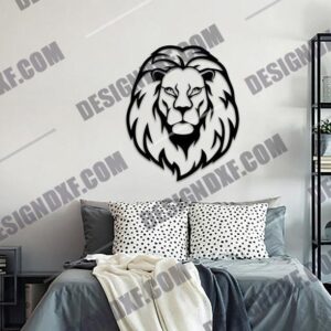 Majestic Lion DXF File