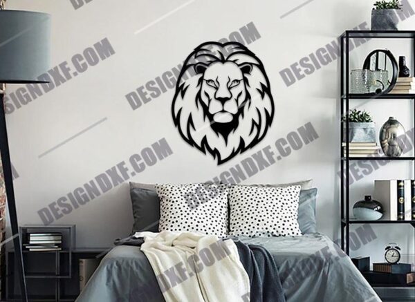 Majestic Lion DXF File