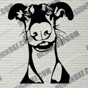 "Adorable Dog DXF Files"