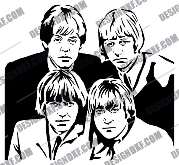 The Beatles DXF Files