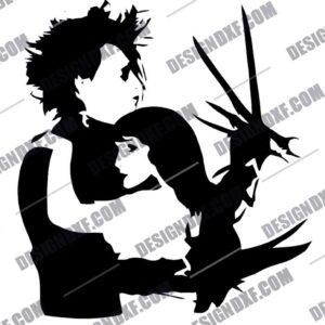 Edward Scissor Hands DXF Files