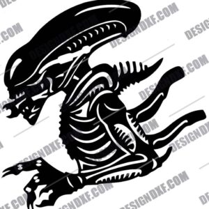 Alien DXF Files Collection