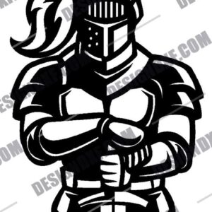 "Medieval Knight DXF Files"