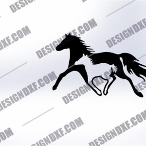 Horse DXF Files