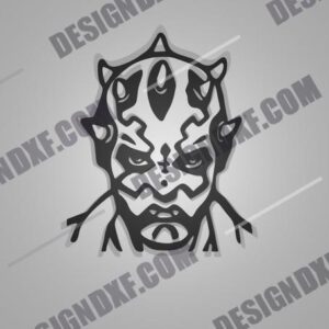 Darth Maul DXF Files