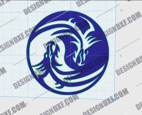 "Dragon DXF Files"