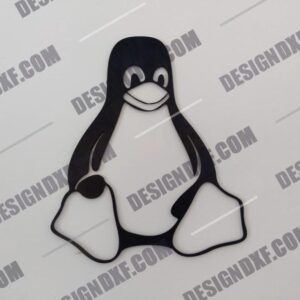 Tux Penguin DXF Files