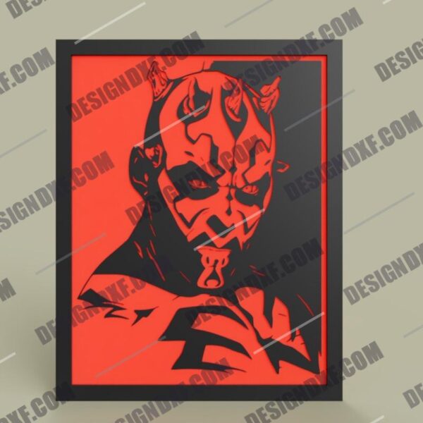 Darth Maul DXF Files