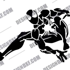 Spiderman Venom DXF Files Collection