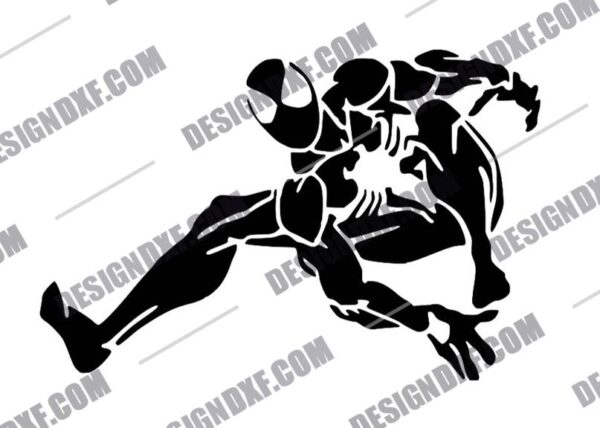 Spiderman Venom DXF Files Collection