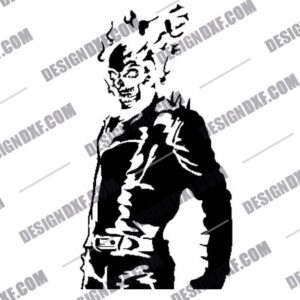 Ghost Rider DXF Files Collection