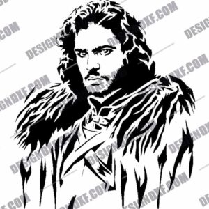 "Jon Snow DXF Files"