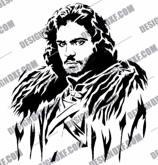 "Jon Snow DXF Files"