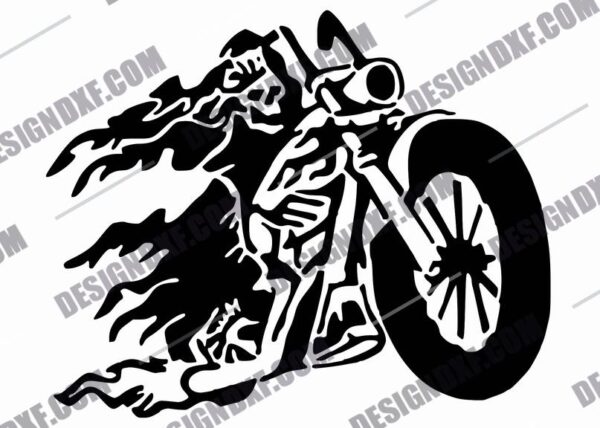 Biker Reaper CNC Design