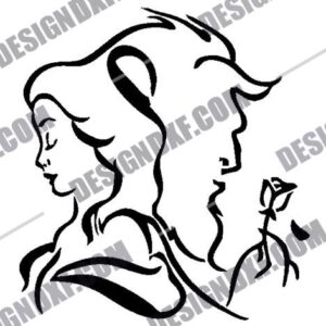 Beauty and Beast DXF Files