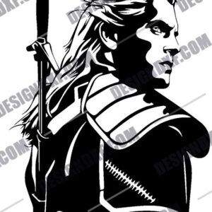 Geralt of Rivia DXF Design