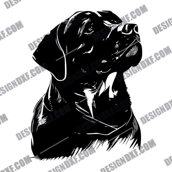 Rottweiler & DXF File Image