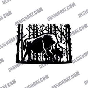 Bison DXF File Image