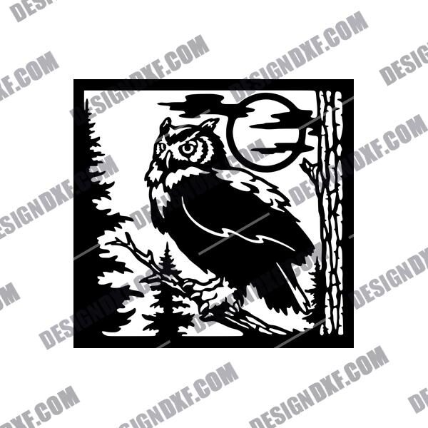 Owl DXF File