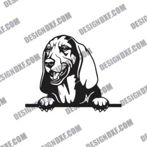 Basset Hound CNC DXF File