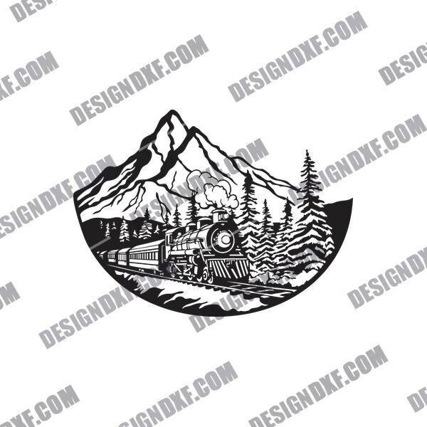 Forest Railway DXF Design