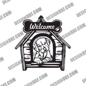 Dog House Welcome Sign