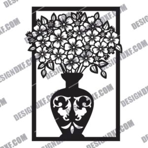 Flower Vase DXF Files