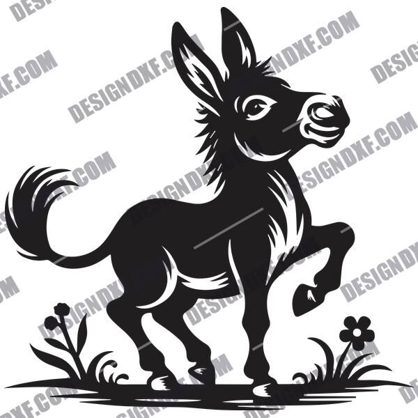 Donkey DXF File