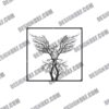 Phoenix DXF File for CNC Cutting