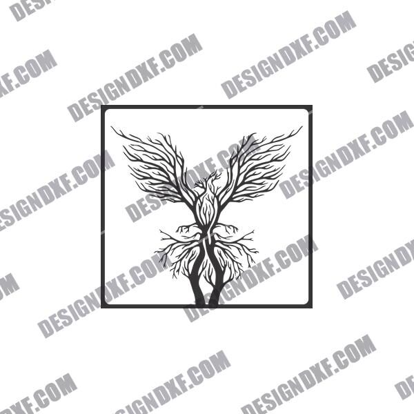 Phoenix DXF File for CNC Cutting